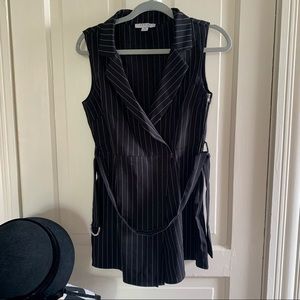 Pinstripe romper